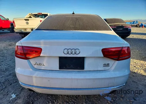 2011 Audi A8 L Quattro z USA, uszkodzony, nr VIN WAURVAFDXBN005671